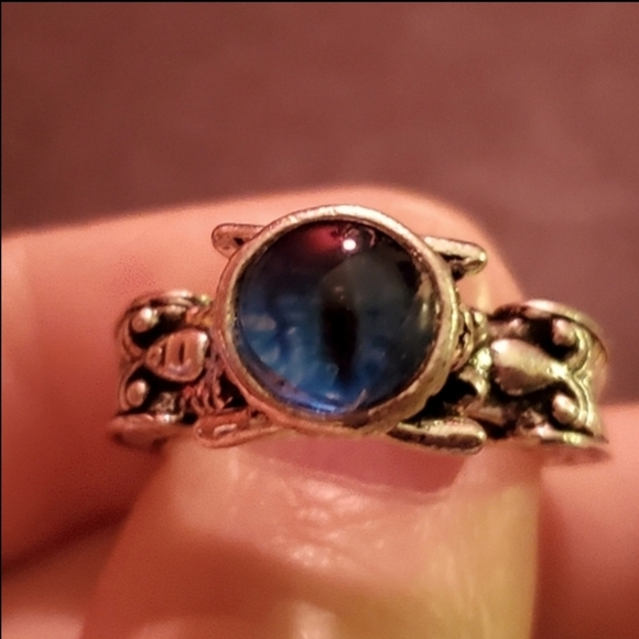 Source Unknown Jewelry - "Evil Eye" Unisex God and Goddess ring size 8